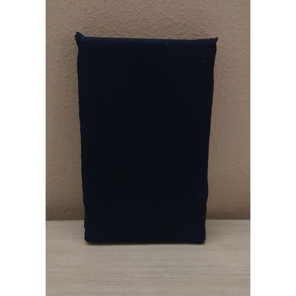 Ralph Lauren LOVAN JACQUARD 100% Organic Cotton 2 Standard Pillowcases Polo Navy - Picture 4 of 7